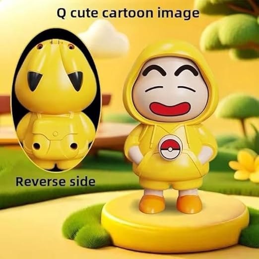 Shinchan Face Changing Expression Keychain | Trending Cartoon Mood Changer Keyring for Gen Z, Kids & Bag Aesthetics | Funny Pocket Toy (Pack of 1)