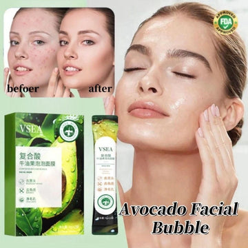 Korea Imported Compound Acid Avocado Bubble Mask