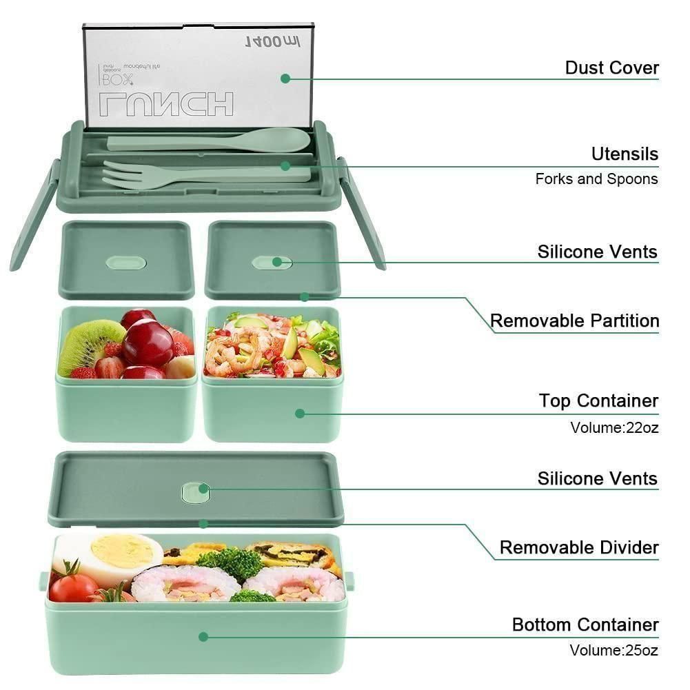 GadgetGod Compartment Lunch Box