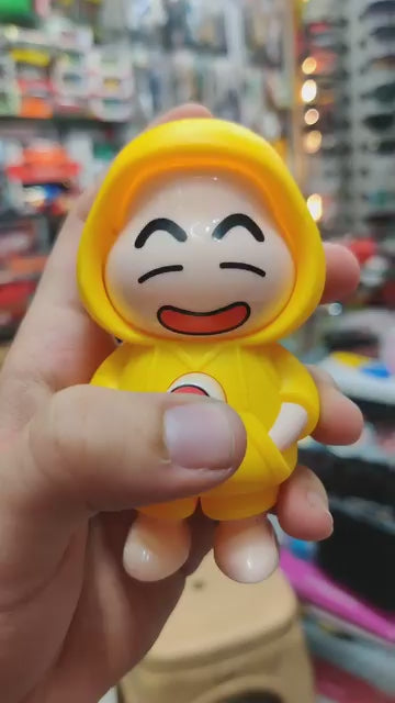 Shinchan Face Changing Expression Keychain | Trending Cartoon Mood Changer Keyring for Gen Z, Kids & Bag Aesthetics | Funny Pocket Toy (Pack of 1)