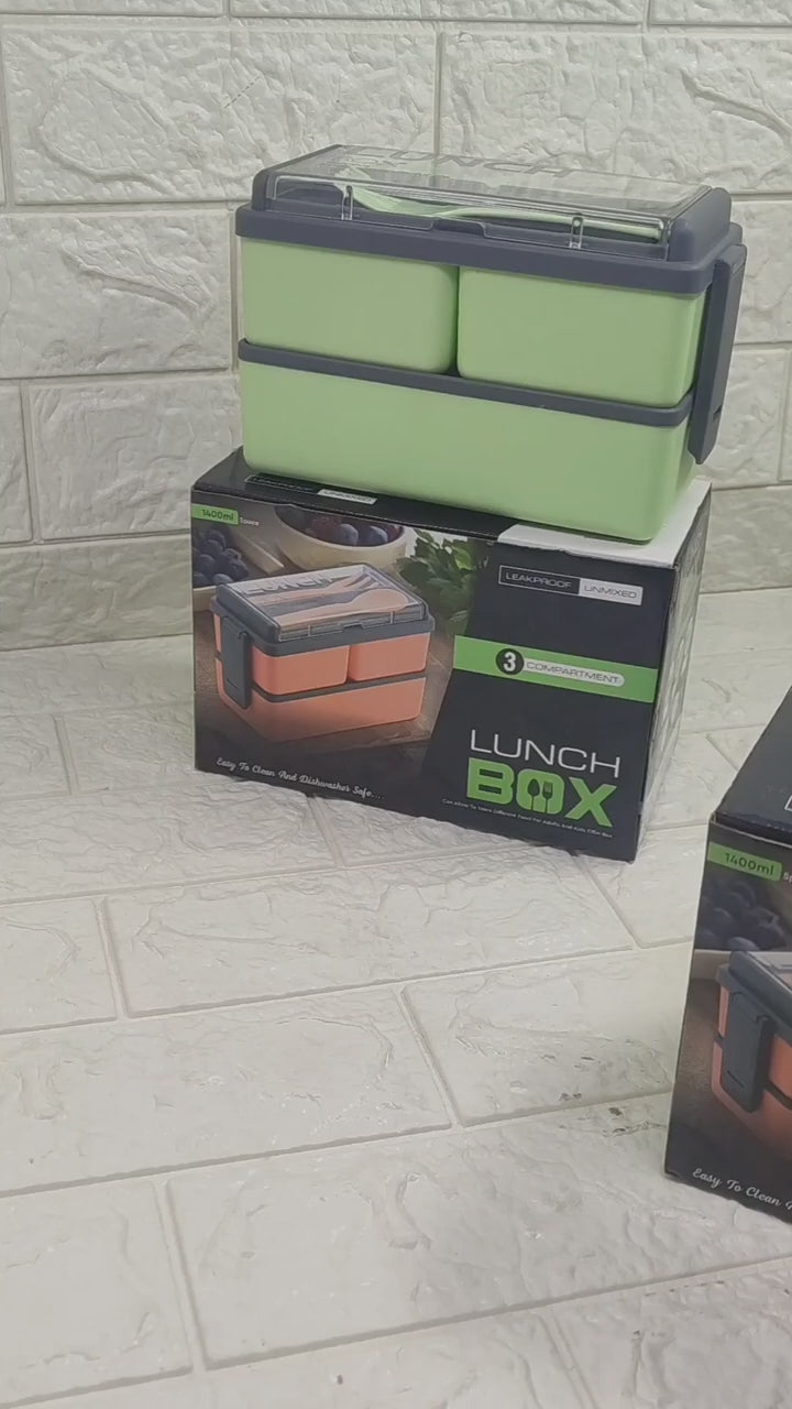 GadgetGod Compartment Lunch Box
